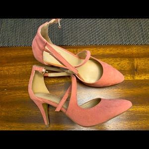 Apt 9 ankle strap heels 7.